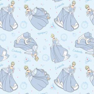 Beautiful Disney Cinderella Vintage Icons Fleece Kids Blanket 60 x 60